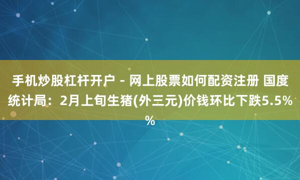 手机炒股杠杆开户 - 网上股票如何配资注册 国度统计局：2月上旬生猪(外三元)价钱环比下跌5.5%