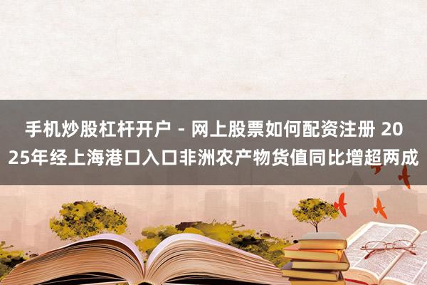 手机炒股杠杆开户 - 网上股票如何配资注册 2025年经上海港口入口非洲农产物货值同比增超两成